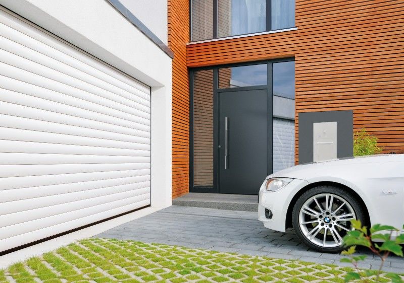 Garagentor, weiß, high end