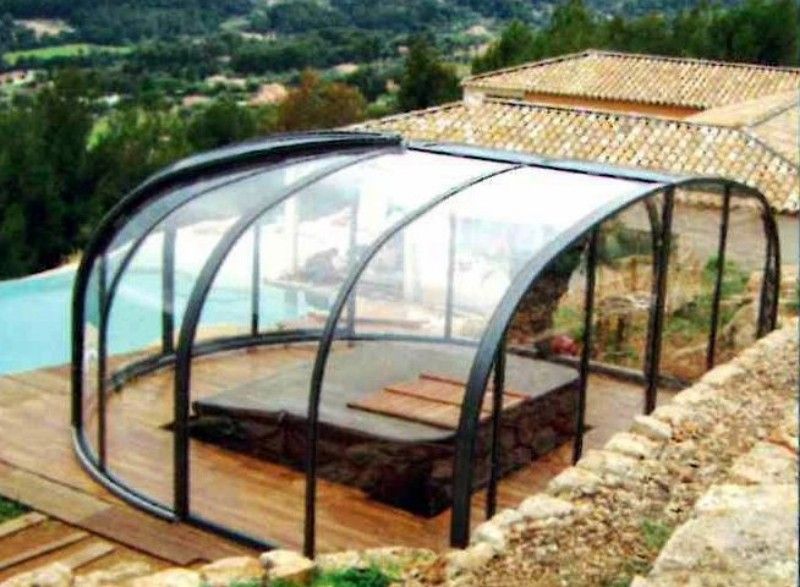 überdachte Terrasse