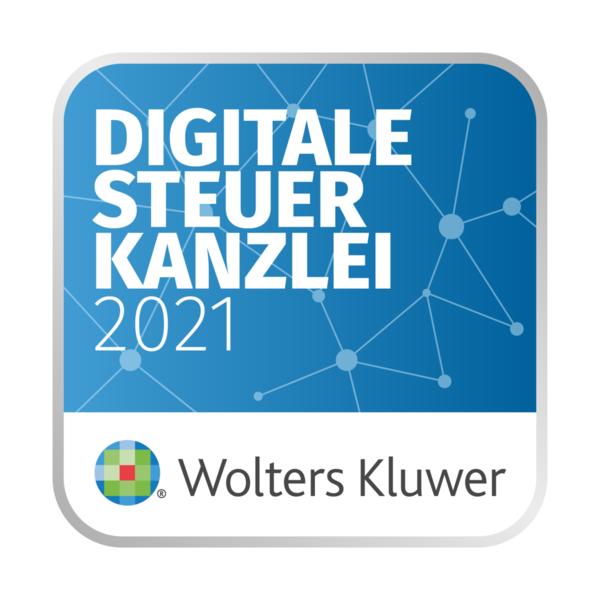 das Logo für die digitale Steuerkanzlei 2021 von Wolters Kluwer