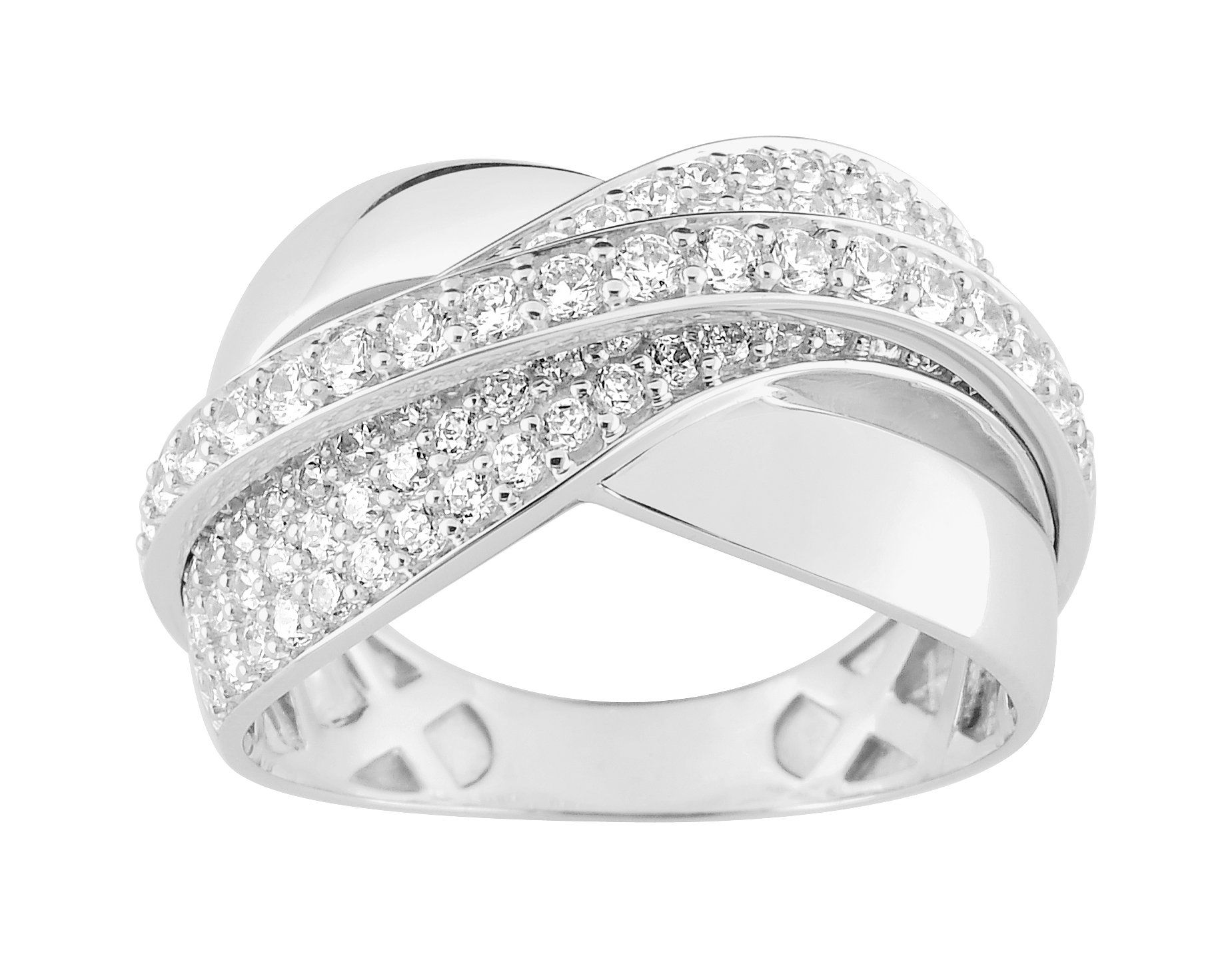 Bague OR blanc 375 millièmes, MRM