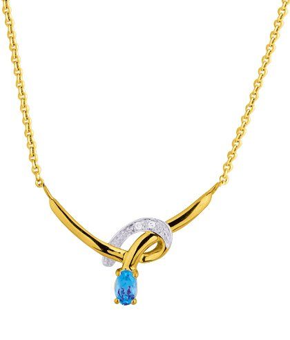 Collier Bicolore OR 375 millèmes, MRM