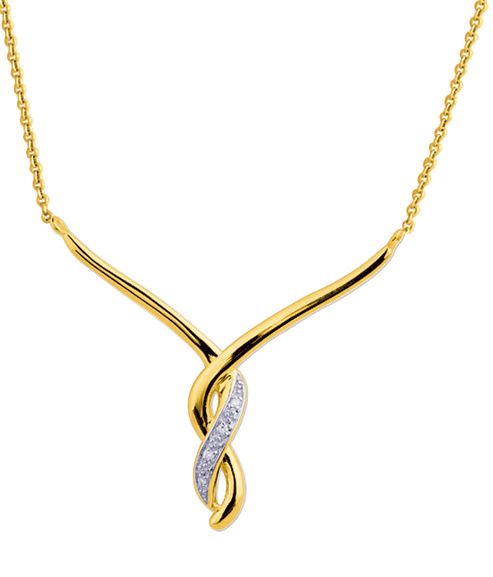 Collier Bicolore OR 375 millières, MRM