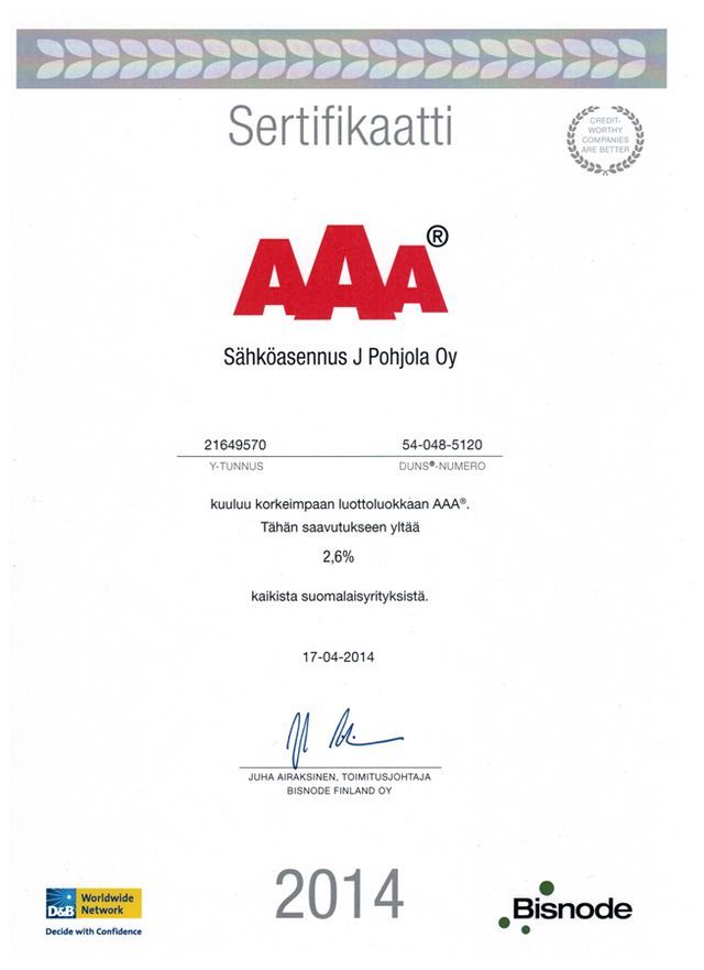 sahkoasennuspohjola