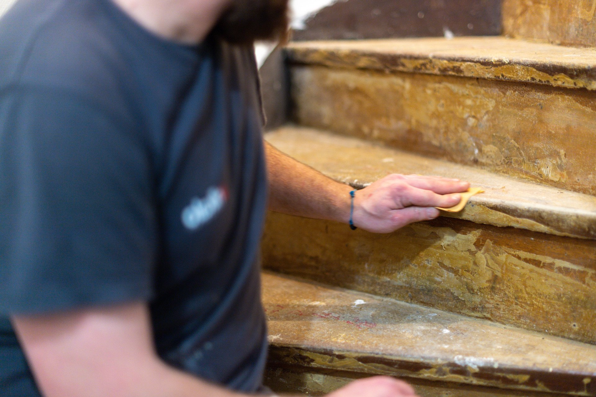 Rénovation d'escalier en bois