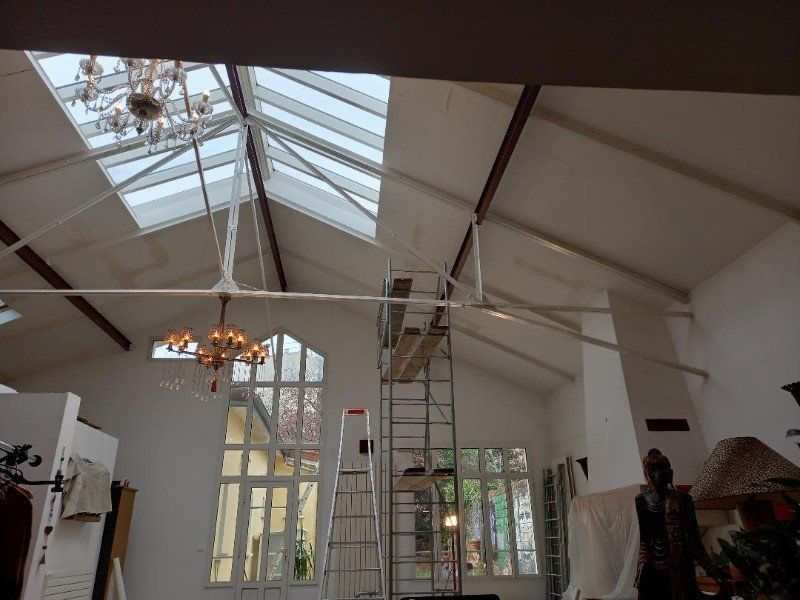 Rénovation d'une verrière par notre entreprise à Cachan