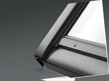 Dachfenster in schwarz