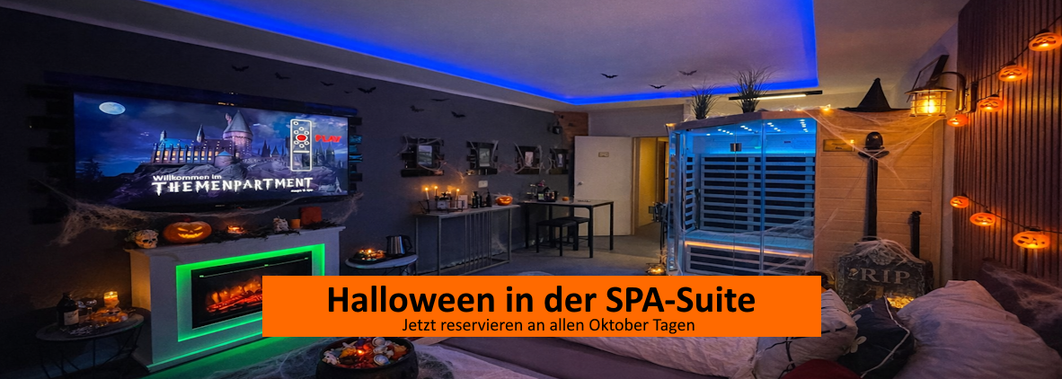 Hallowen Special Ferienwohnung nähe Movie Park