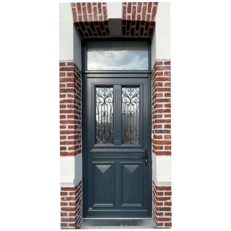 porte d'entrée bois