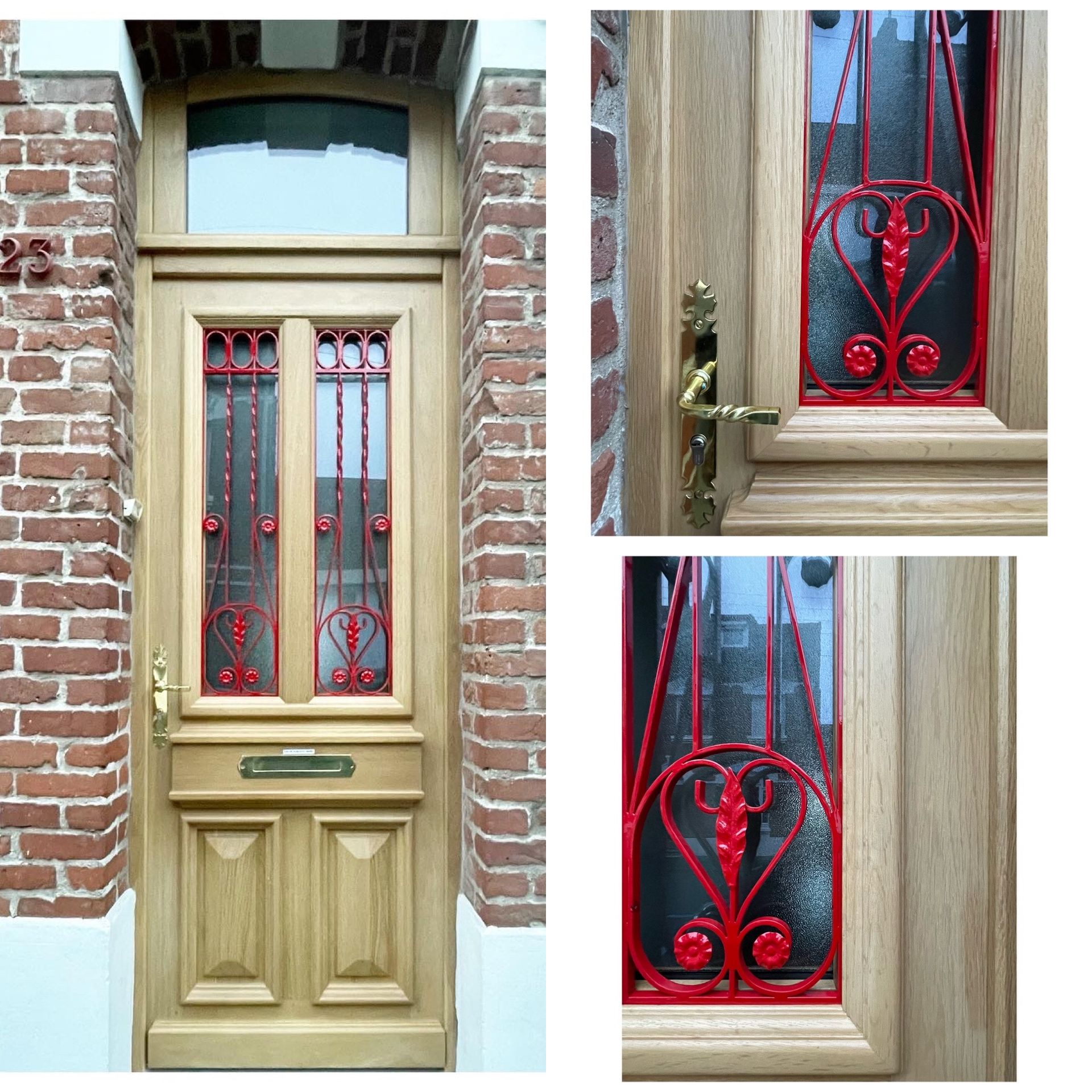 porte d'entrée bois