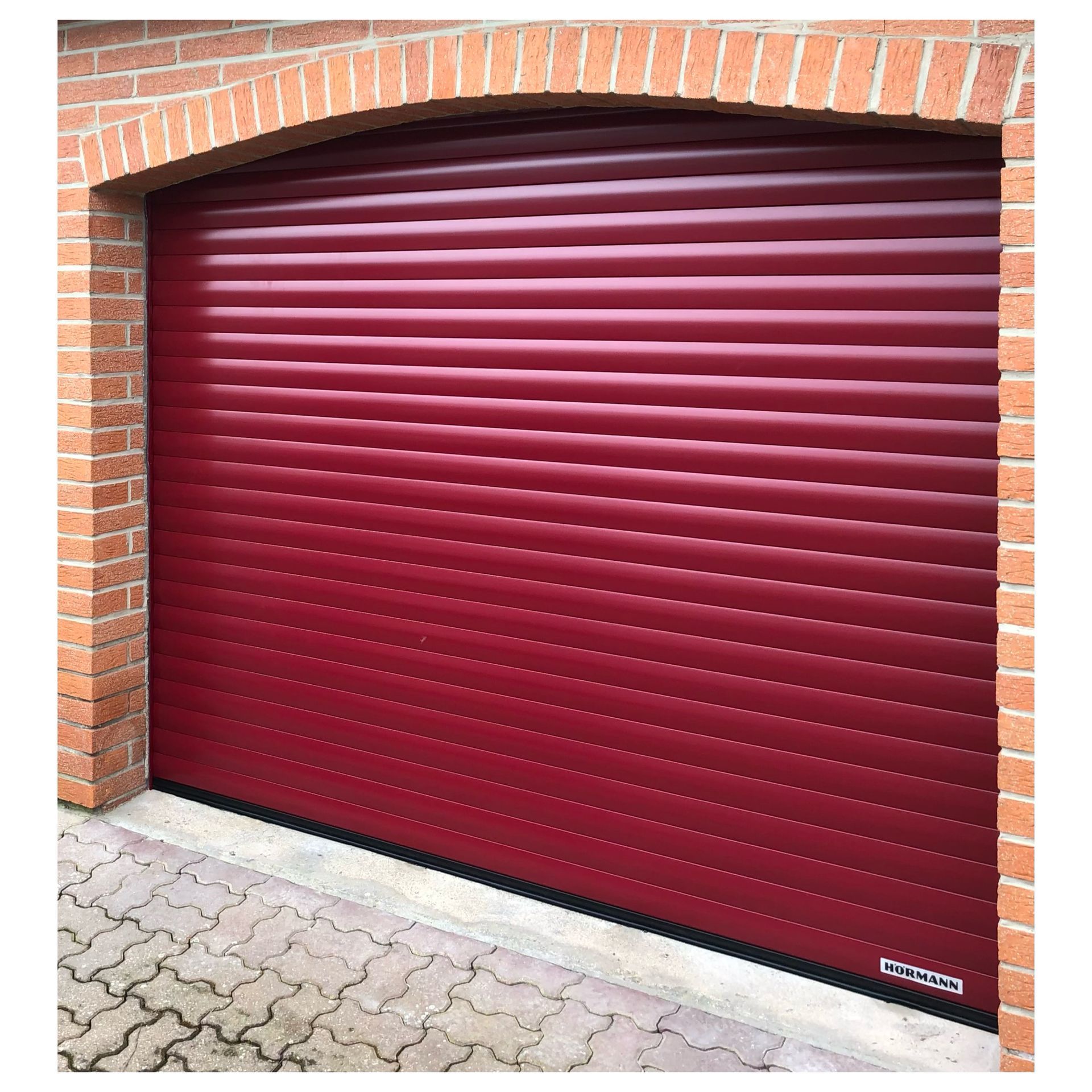 porte de garage enroulable sur mesure