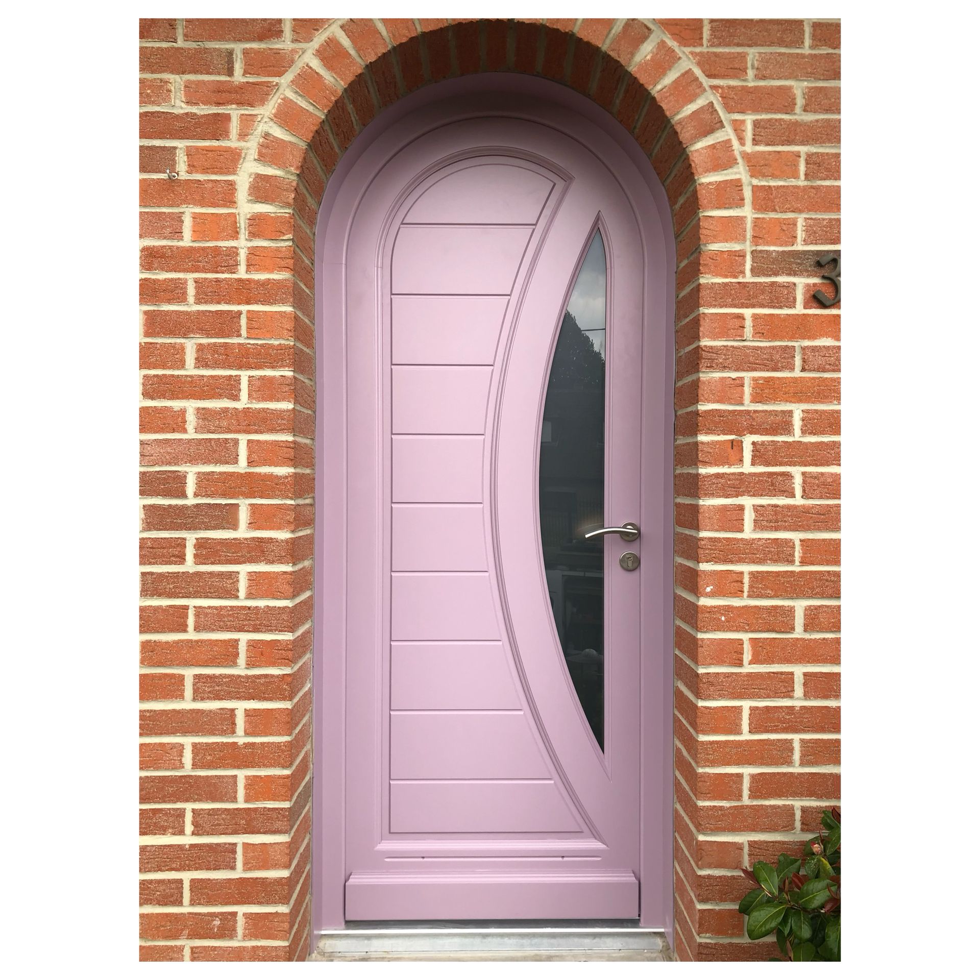 porte d'entrée en bois