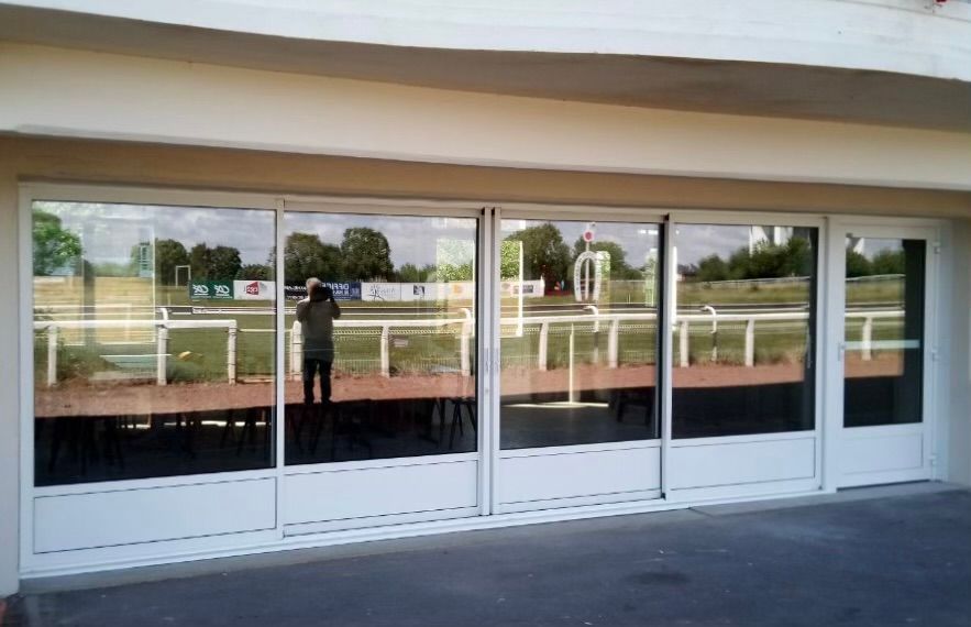 baie coulissante 4 vantaux