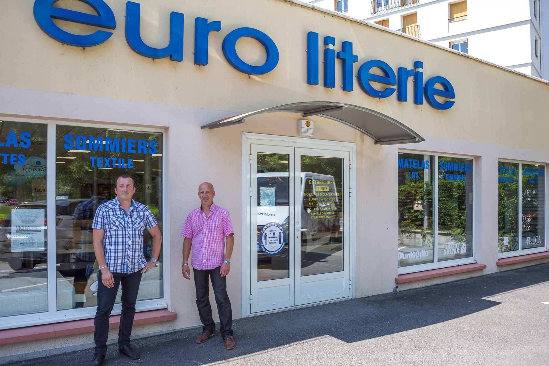 Notre équipe devanture