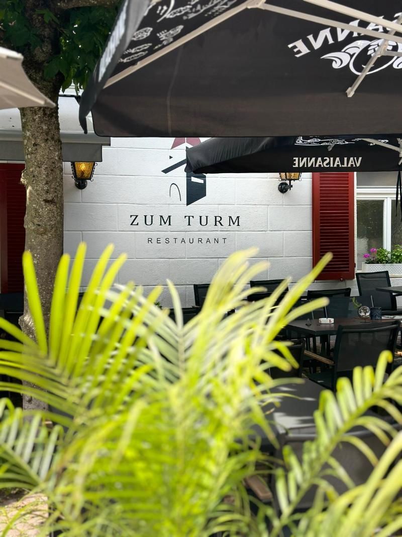 Lokal des Restaurants Zum Turm