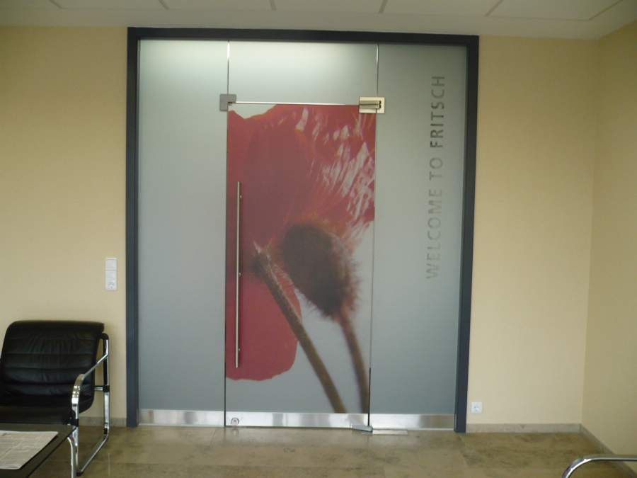 Bild Gemälde mit Glas
