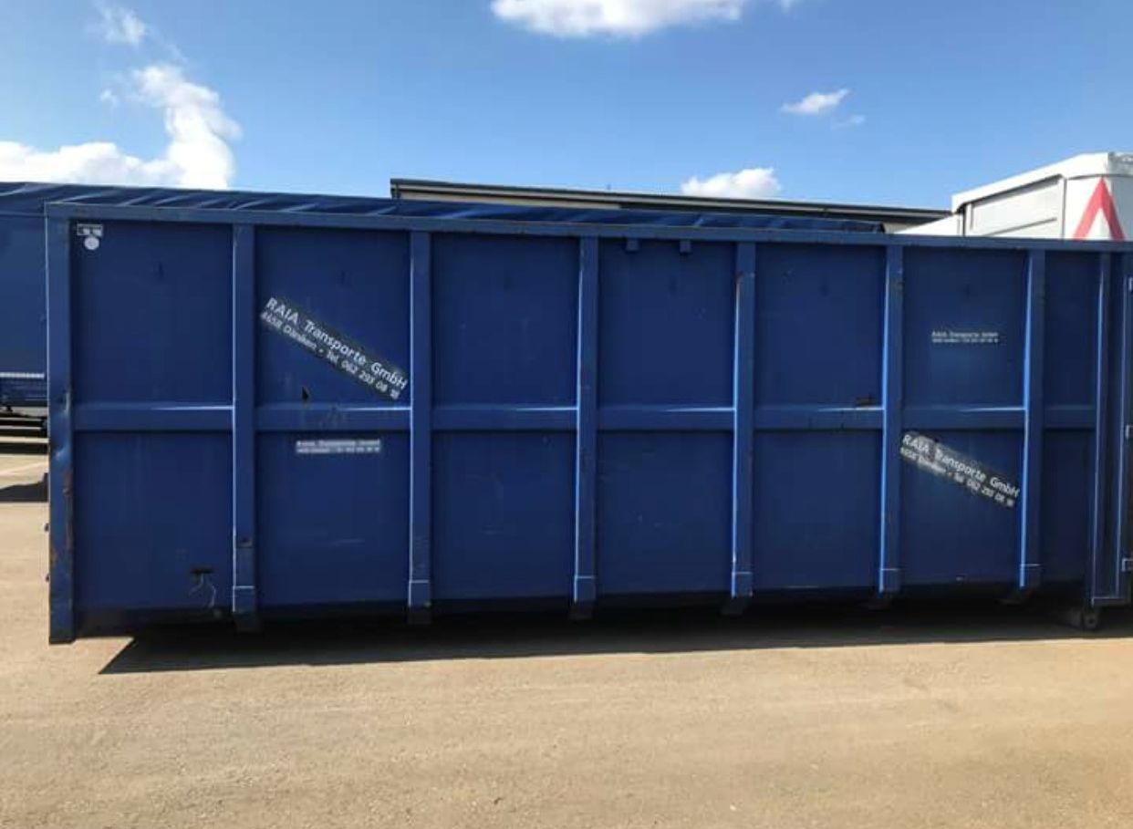 10 m3 Abroller für Aushub- Raia Transporte GmbH