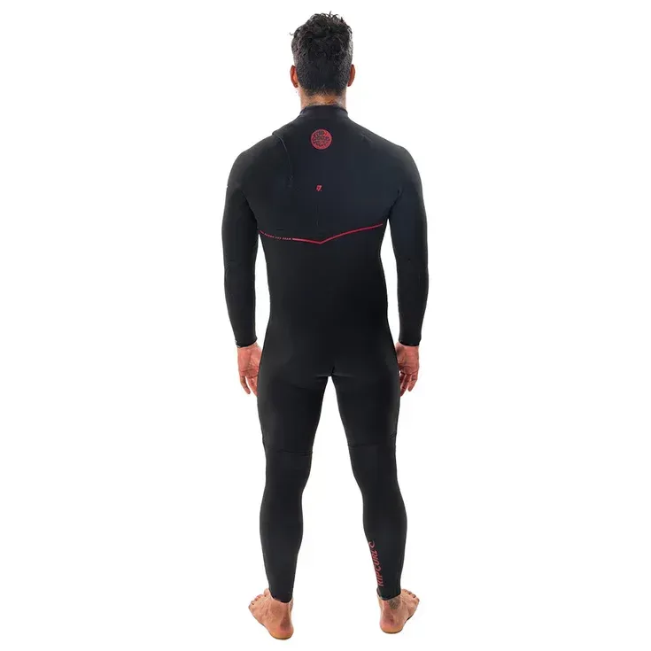 Ripcurl FlashBomb Fuzion 4/3mm ZF Men Black