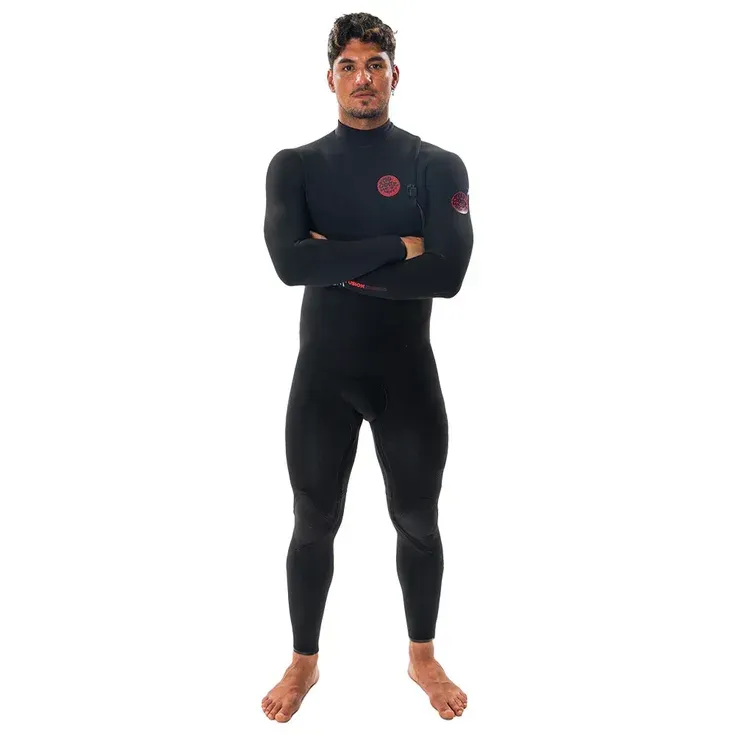 Ripcurl FlashBomb Fuzion 4/3mm ZF Men Black