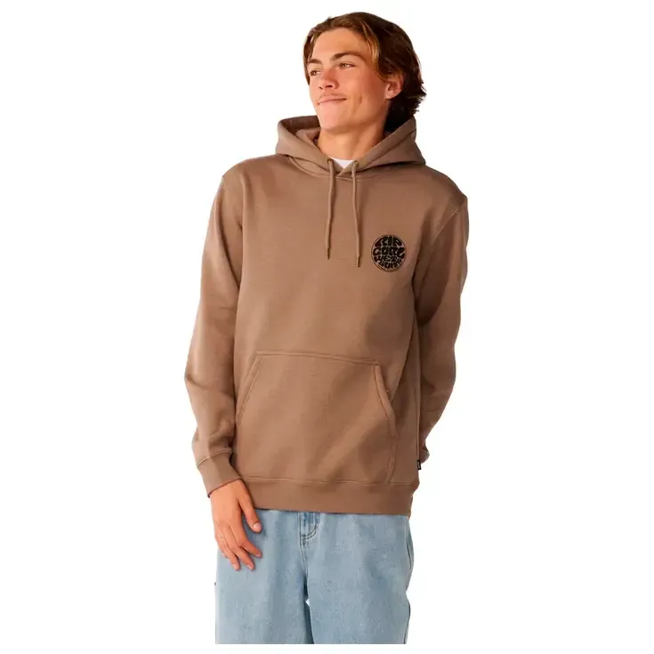 Ripcurl Wetsuit Icon Hoodie Walnut
