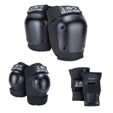 187 Killer Pads Six Pack Black
