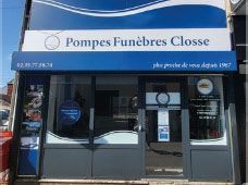 Locaux de l'entreprise de Pompes Funèbres Closse à Oissel