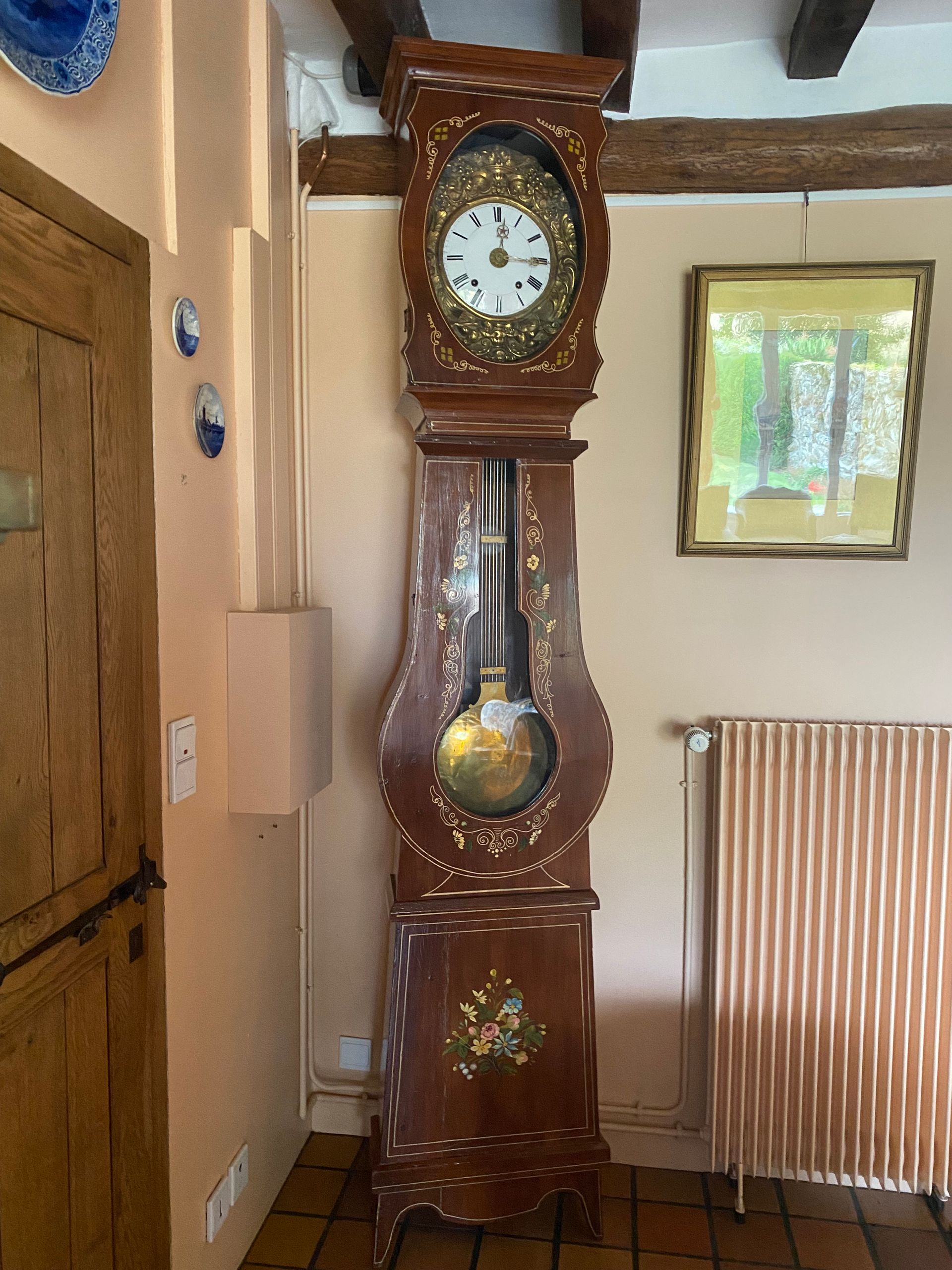 Une pendule comtoise