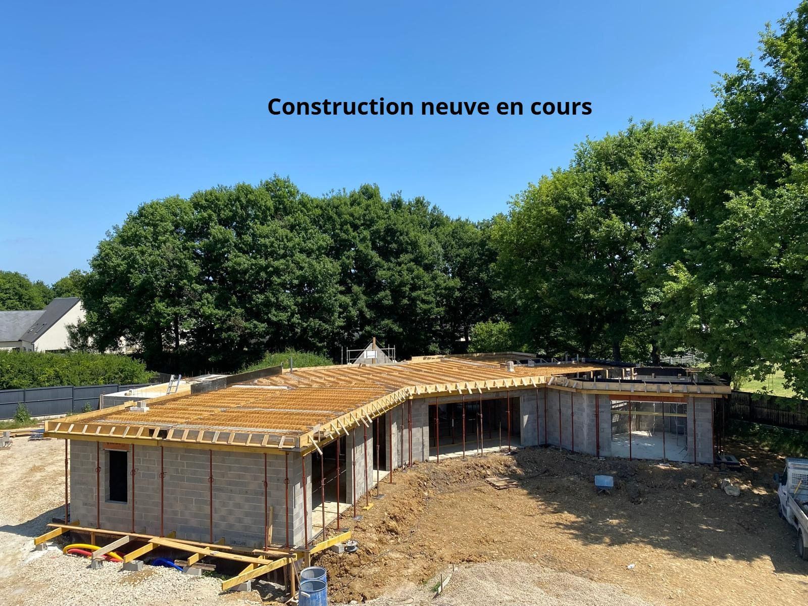 Construction neuve en cours