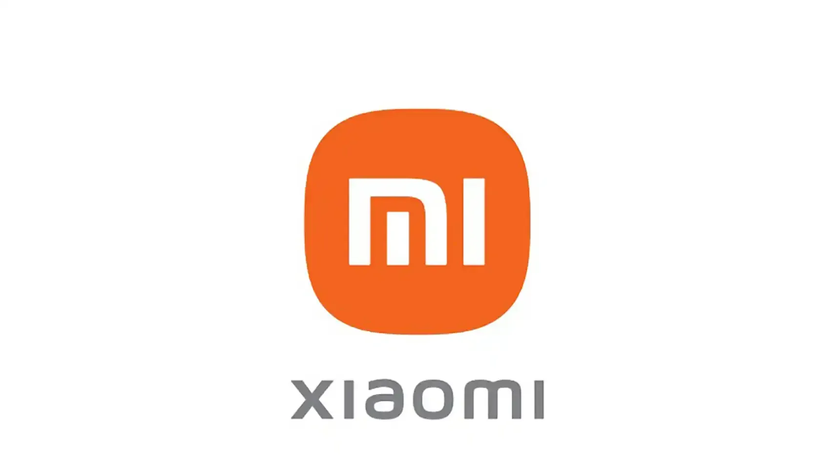 Logotipo de Xiaomi: cuadrado redondeado naranja con