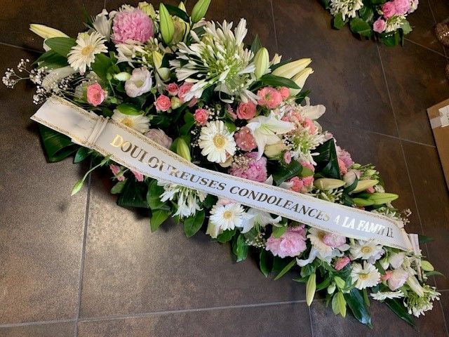 Gerbe de fleurs claire