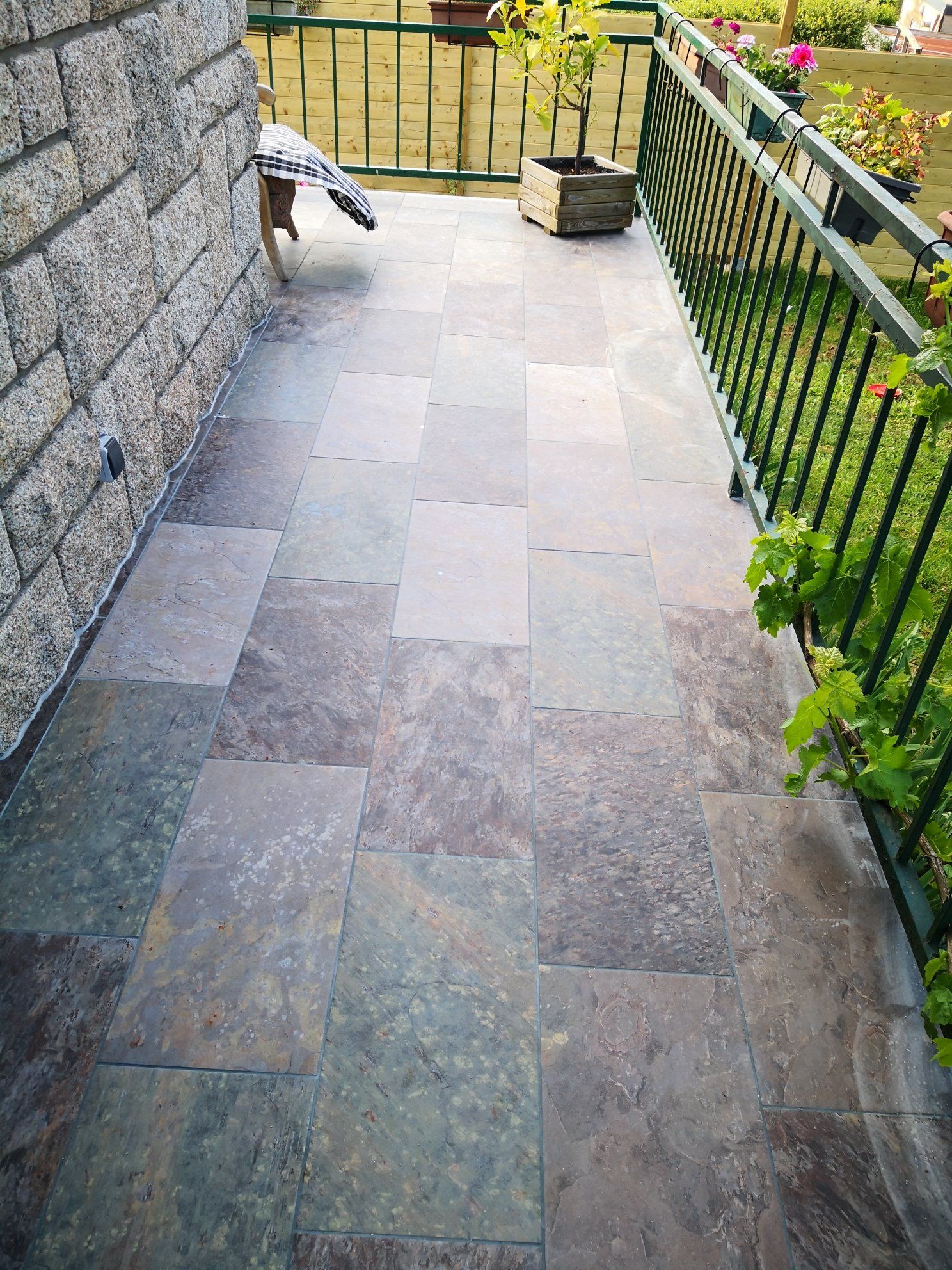 Recouvrement de terrasse