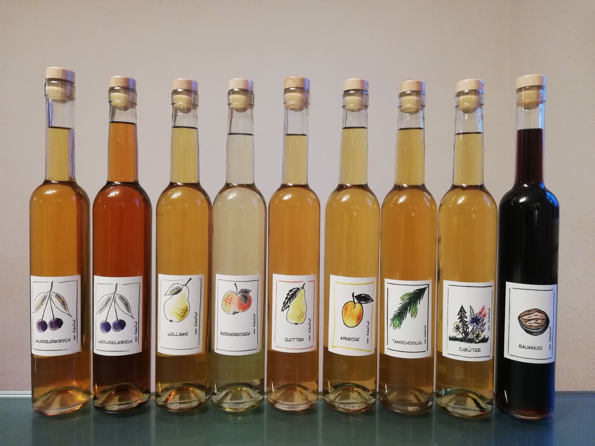 Schnaps Schnäpse Edelbrände Lieli Hofladen