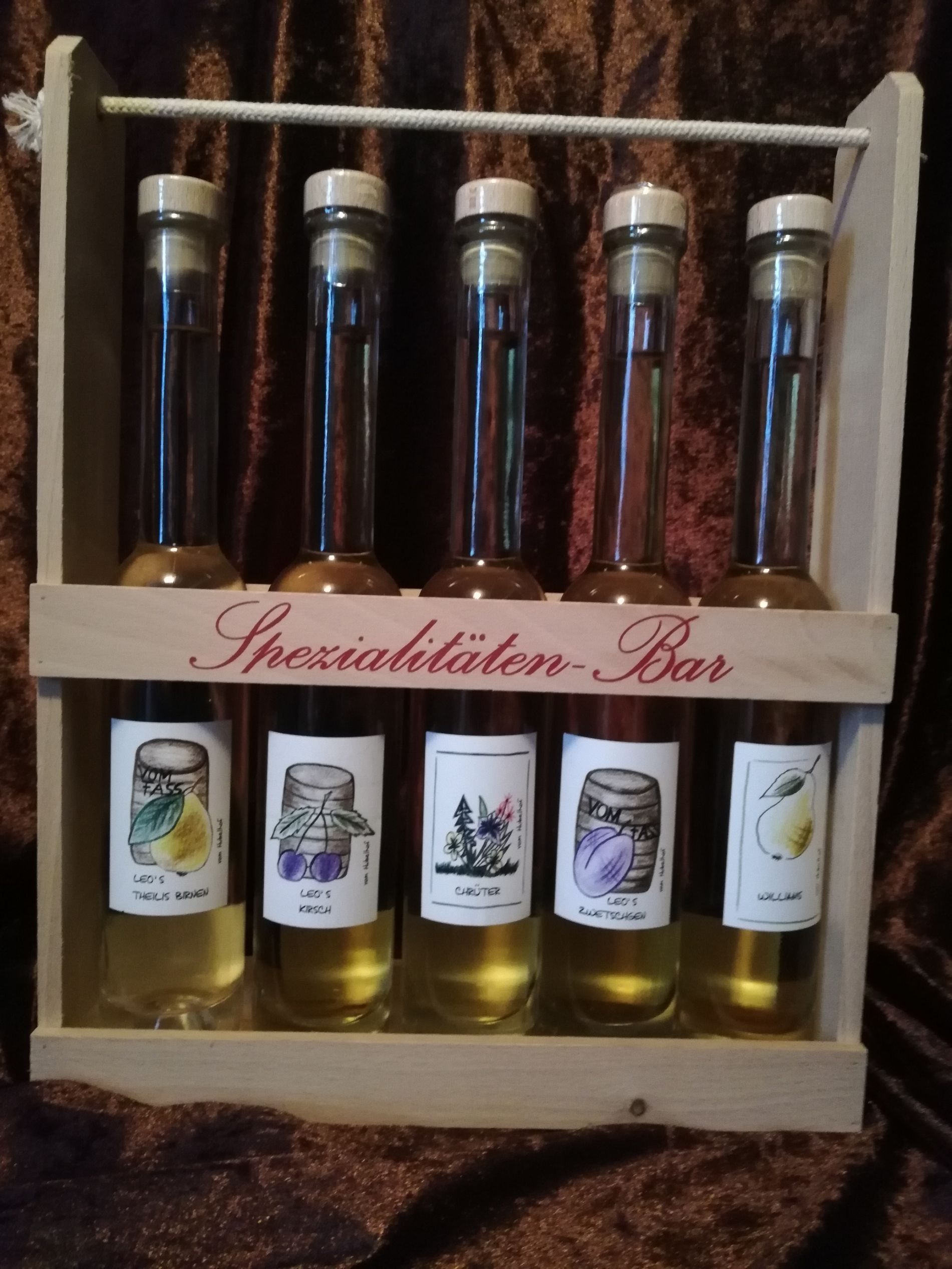 Schnaps Schnäpse Edelbrände Lieli Hofladen