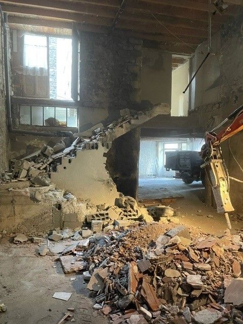 Démolition en intérieur