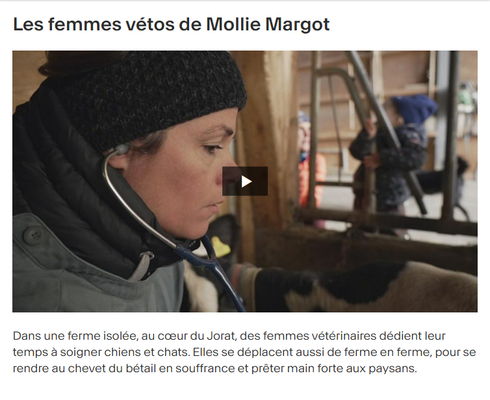 Vanessa Jordan dans le reportage 