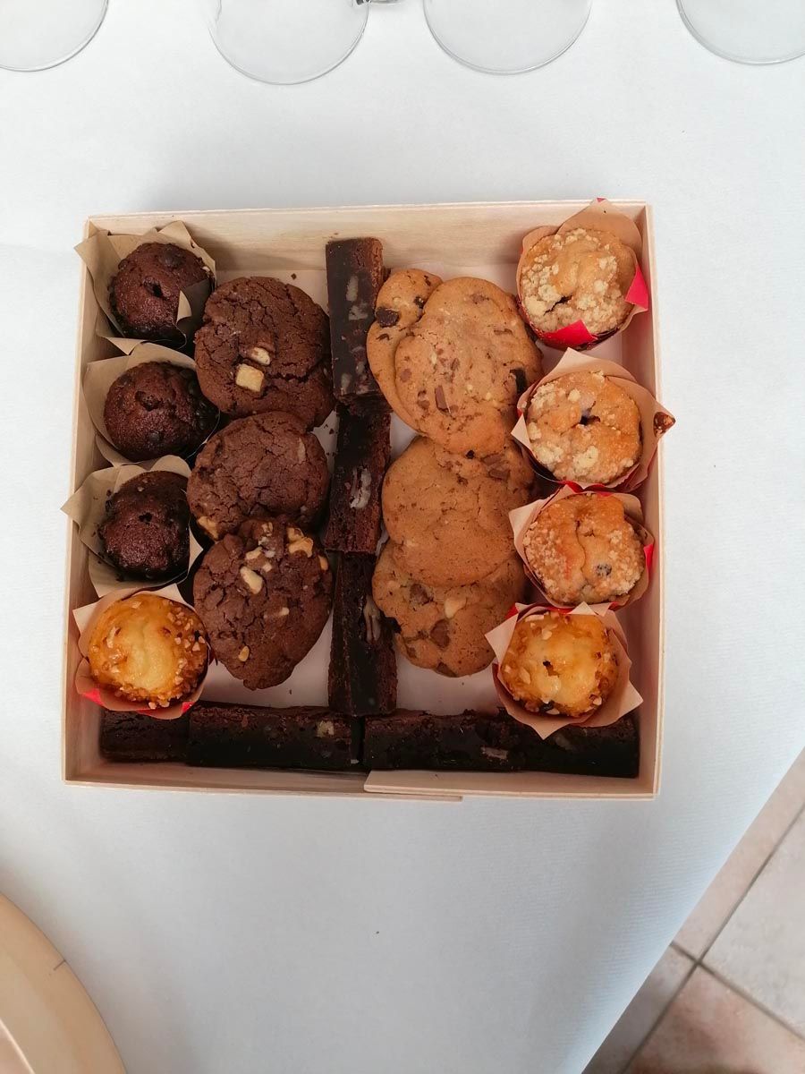 Coffret d'assortiment de gâteaux