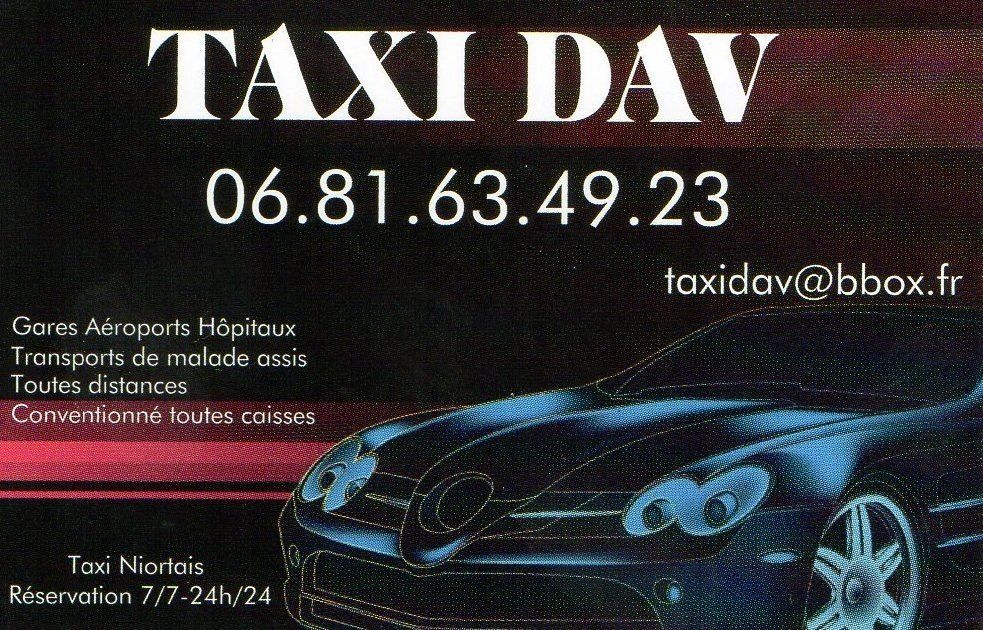 Logo taxi Dav