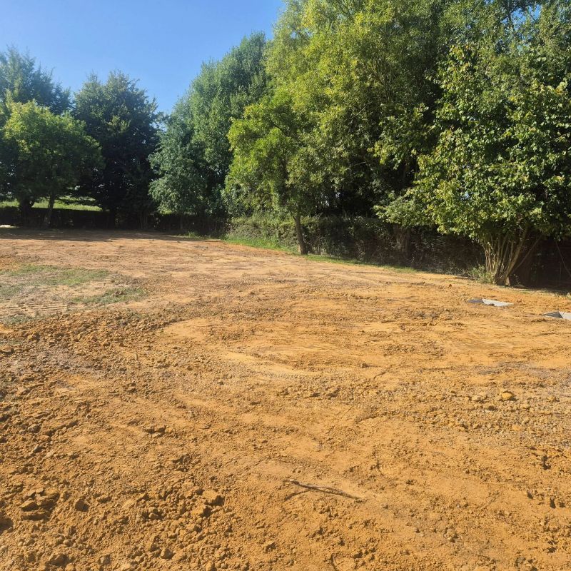 Un terrain terrassé