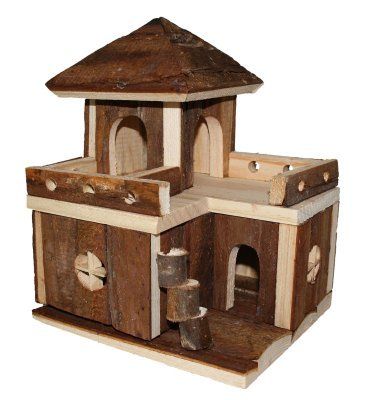 hamsterin puumökki linna lelu