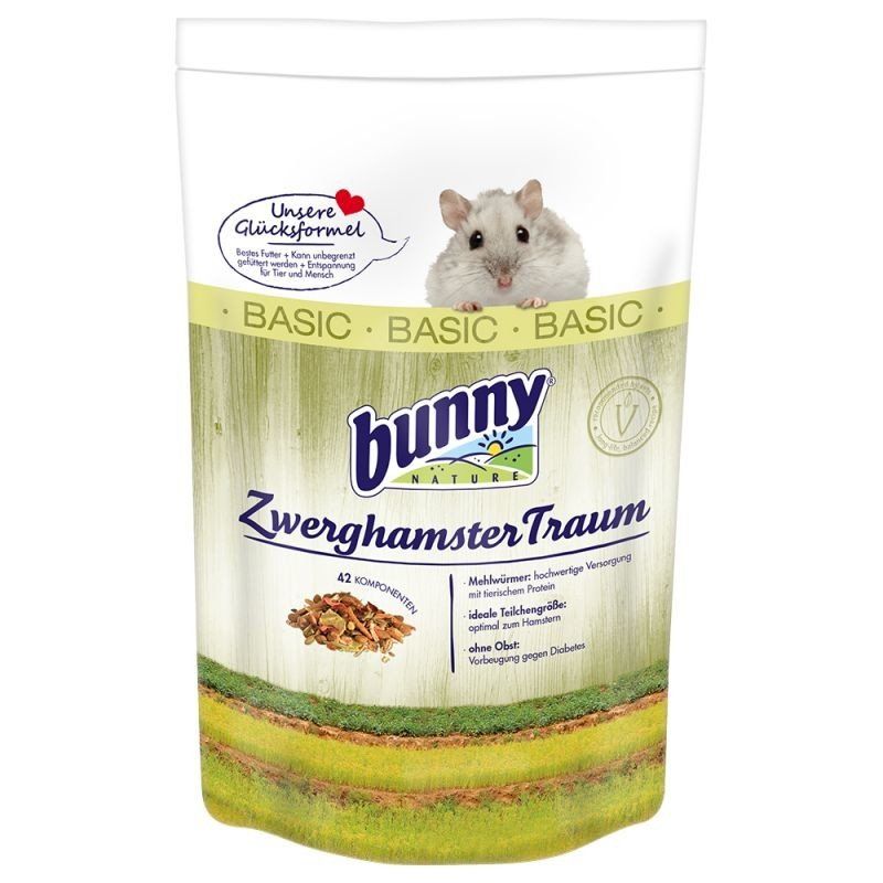 bunny dwarfhamster basic dream traum kääpiöhamsterin ruoka pori