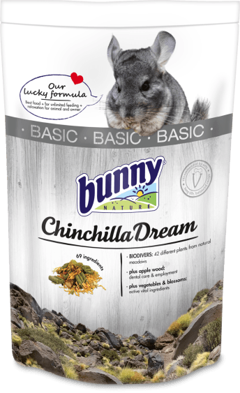 Bunny chinchilla dream basic chinchillan ruoka