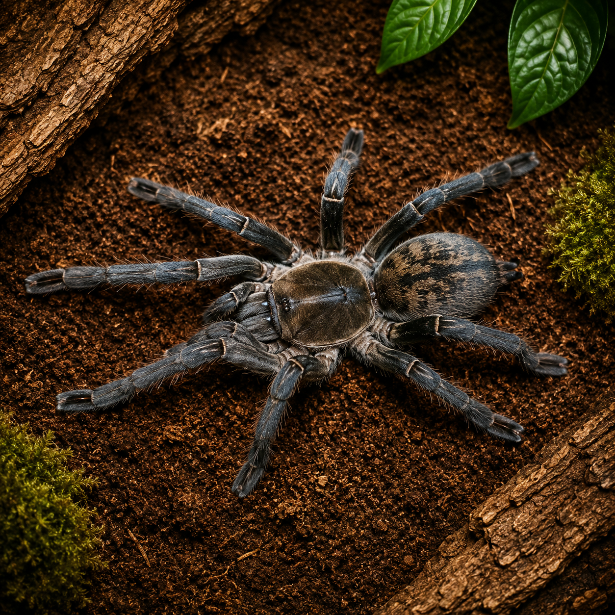 Cyriopagopus paganus tarantula hämähäkki lintuhämähäkki pori turku tampere helsinki