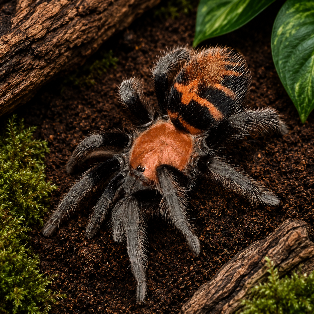 Davus pentaloris Cyclosternum pentalore Guatemalan tiger rump