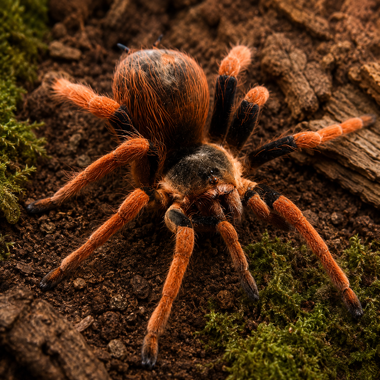 Megaphobema robustum kolumbian jättiläispunajalka Colombian Giant Redleg tarantula hinta