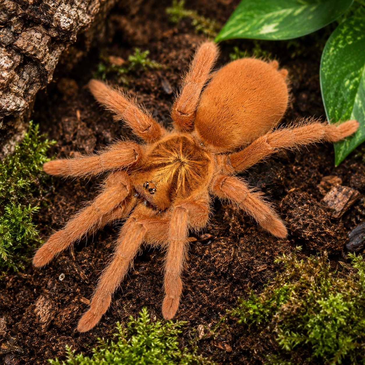 Neoholothele incei gold tarantula myydään porissa