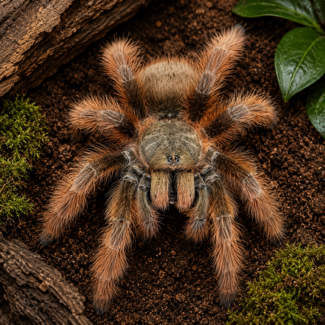 Nhandu tripepii Brazilian Giant Blonde tarantula lintuhämähäkki myydään hinta
