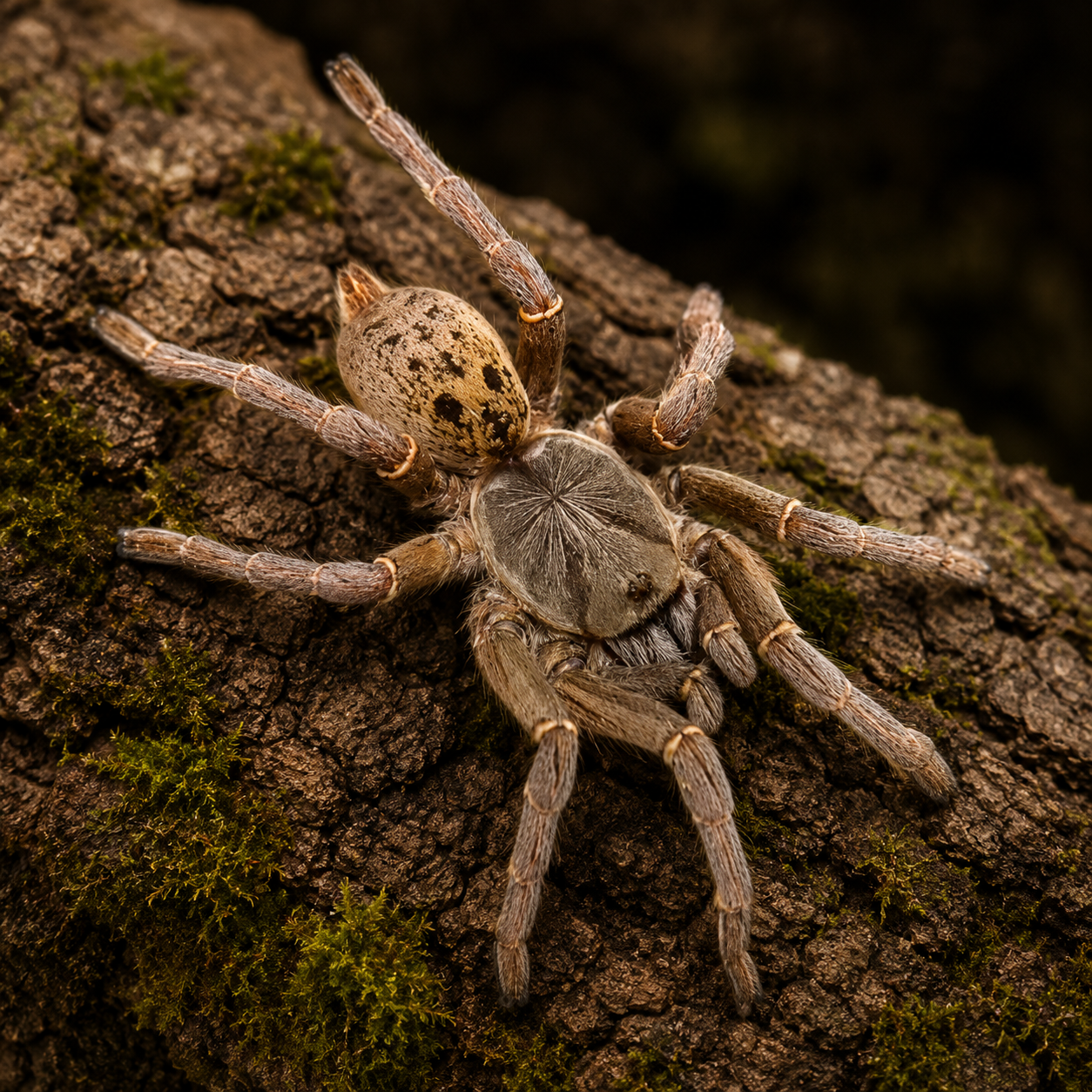 Pterinochilus lugardi tarantula