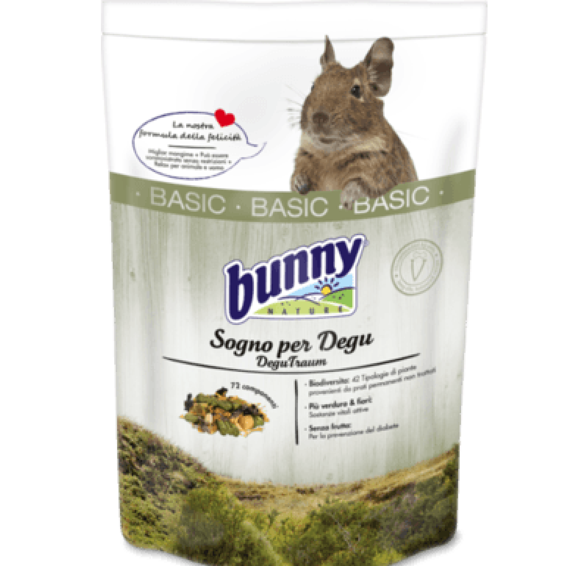 Bunny Degu dream basic degun ruoka