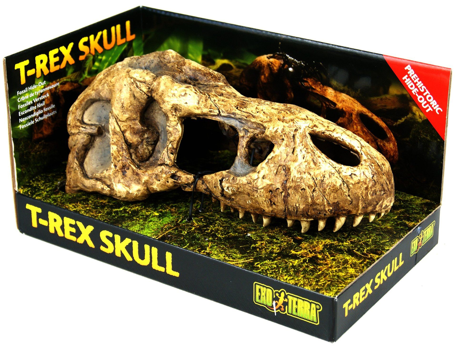 Exoterra T-Rex Skull dinosauruksen kallo pääkallo