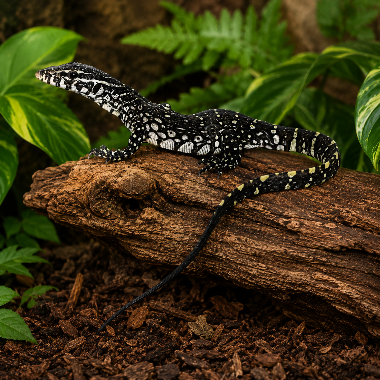 Niilinvaraani varaani varanus hinta saatavuus poikasia myydään