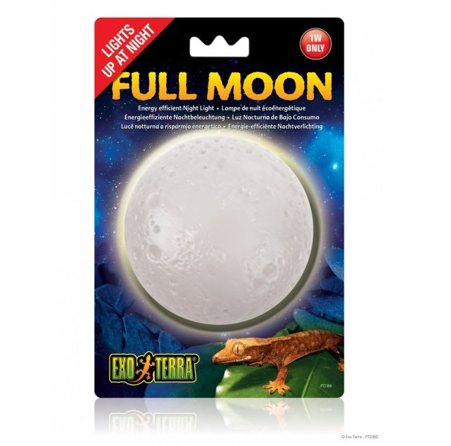 Exoterra Full Moon kuuvalo terraarioon pori eläinkauppa terraariovalaisin yövalo